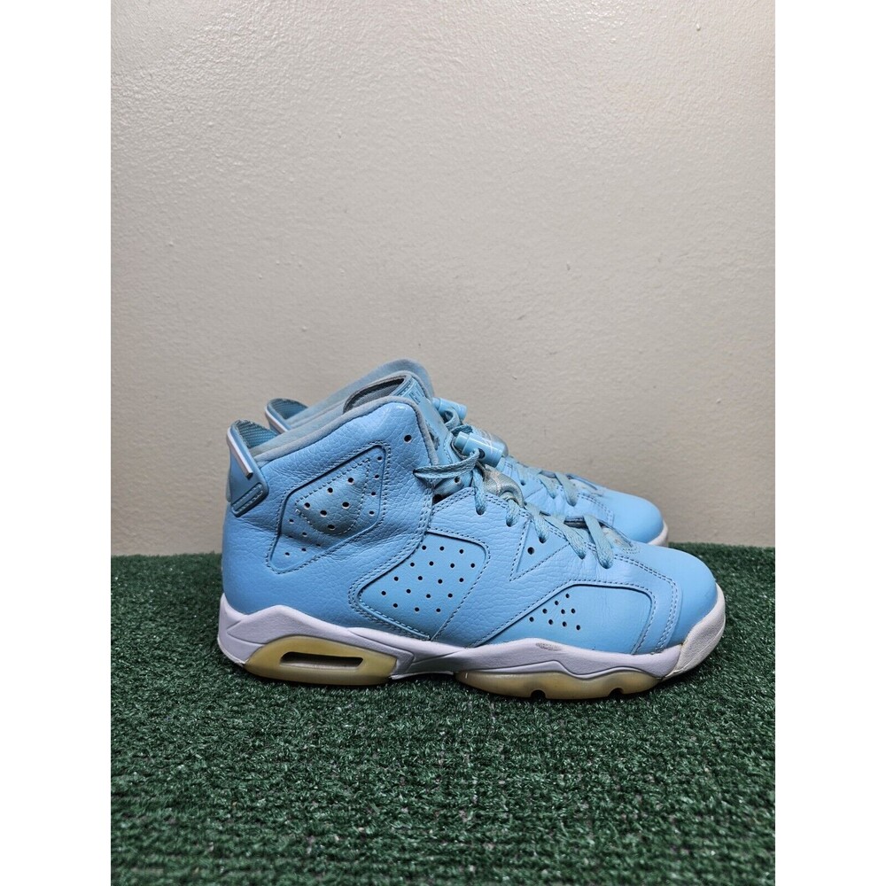 Nike Air Jordan 6 Retro GG Pantone Still Blue Youth Size 6.5Y 543390-407